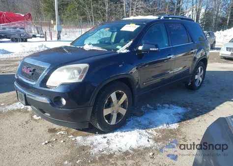 2009 GMC Acadia Slt-2 z USA, uszkodzony, nr VIN 1GKEV33DX9J121038